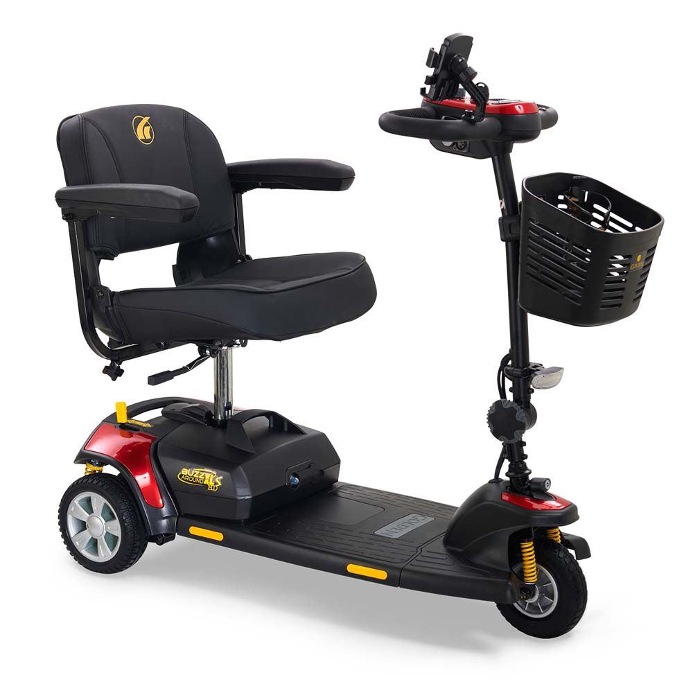 The BuzzAround Heavy Duty 3 Wheel Mobility Scooter