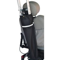 Crutch Holder - attaches to backrest